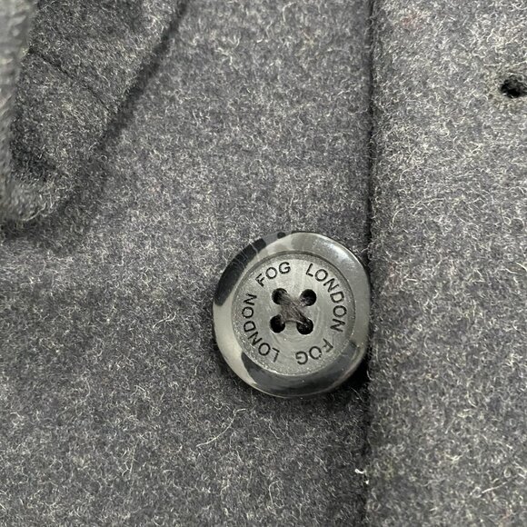 London Fog Signature. Long Coat. Men's. WOOL blend. - Picture 3 of 7